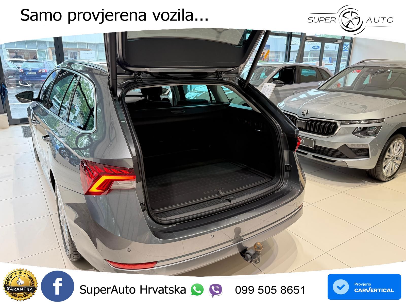 Škoda Octavia Combi 1.5 TSI EVO e-TEC (150 KS) DSG LED+GR SJED+ACC