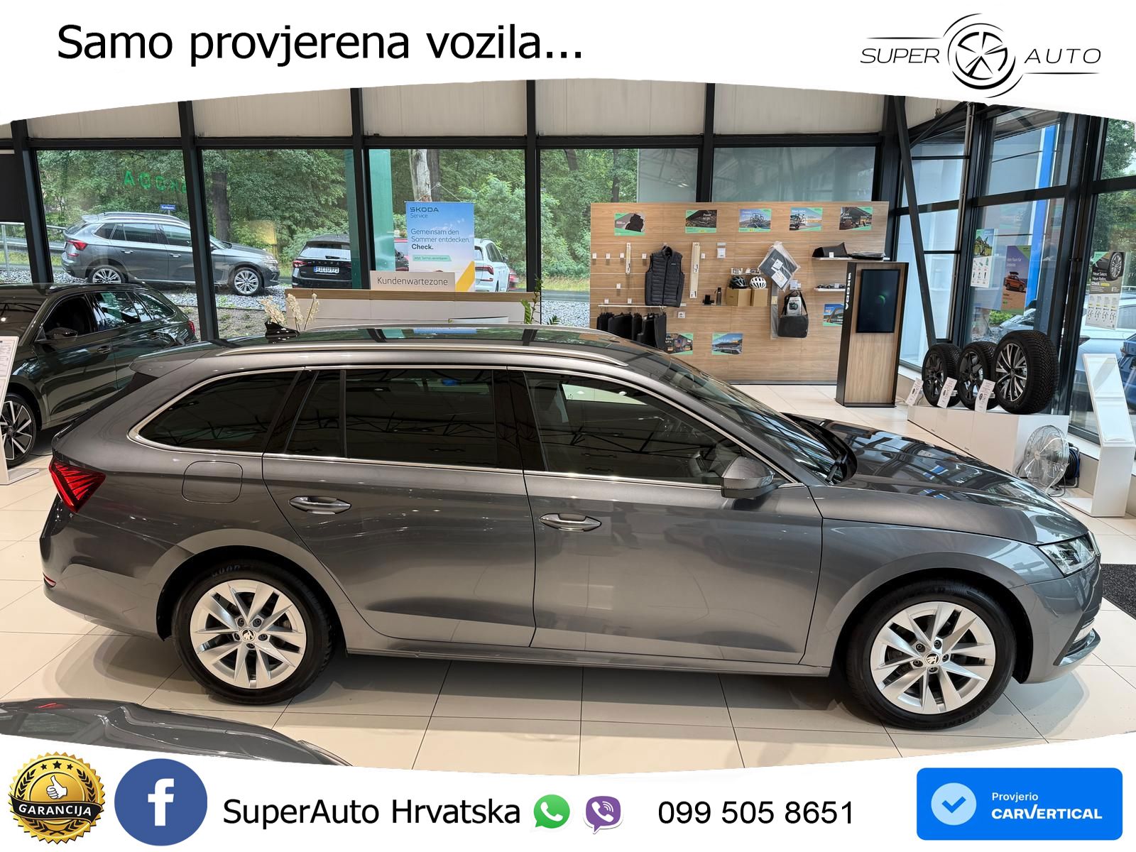 Škoda Octavia Combi 1.5 TSI EVO e-TEC (150 KS) DSG LED+GR SJED+ACC