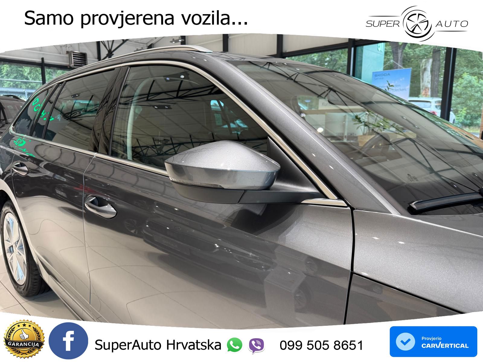 Škoda Octavia Combi 1.5 TSI EVO e-TEC (150 KS) DSG LED+GR SJED+ACC