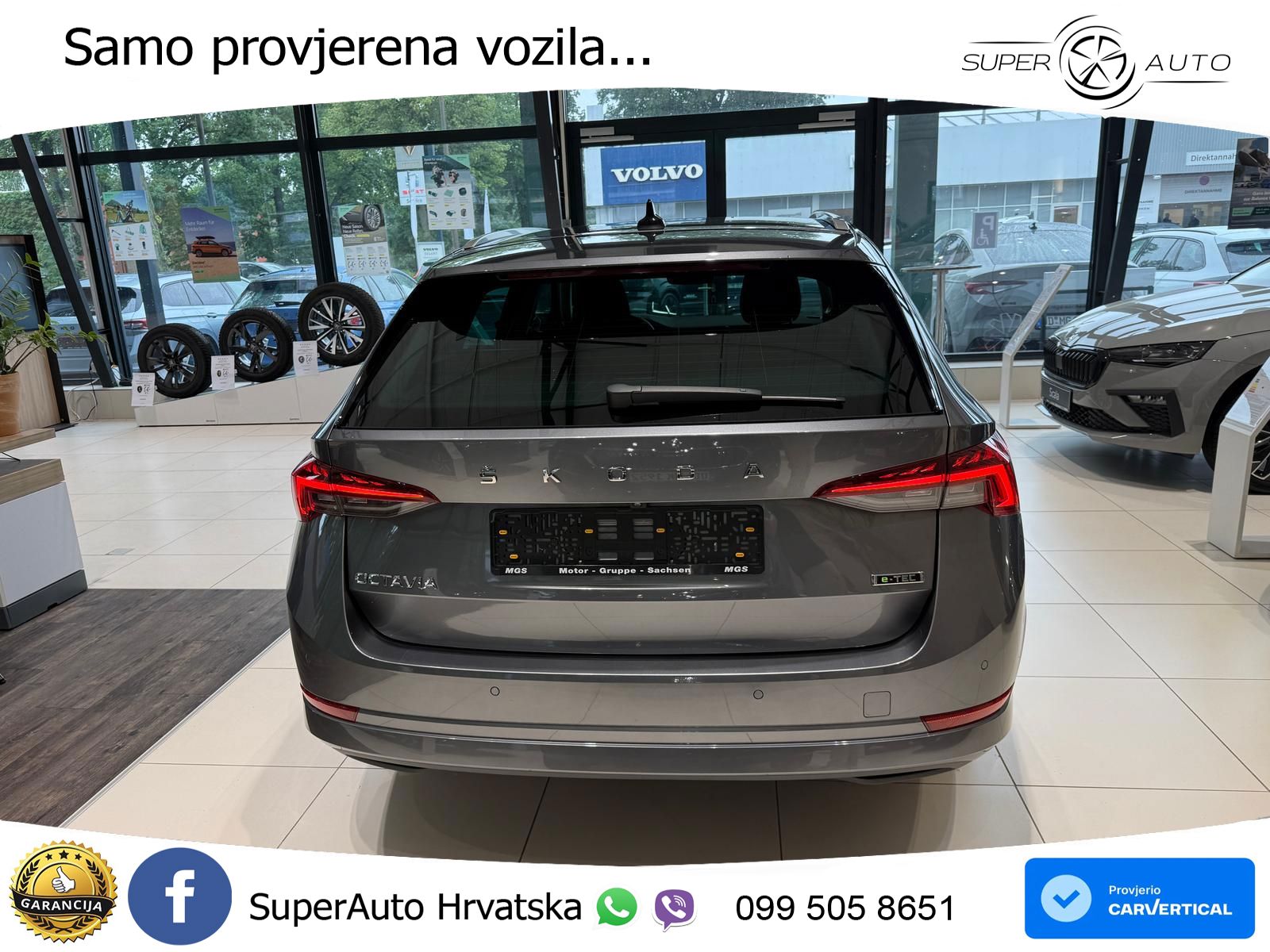 Škoda Octavia Combi 1.5 TSI EVO e-TEC (150 KS) DSG LED+GR SJED+ACC