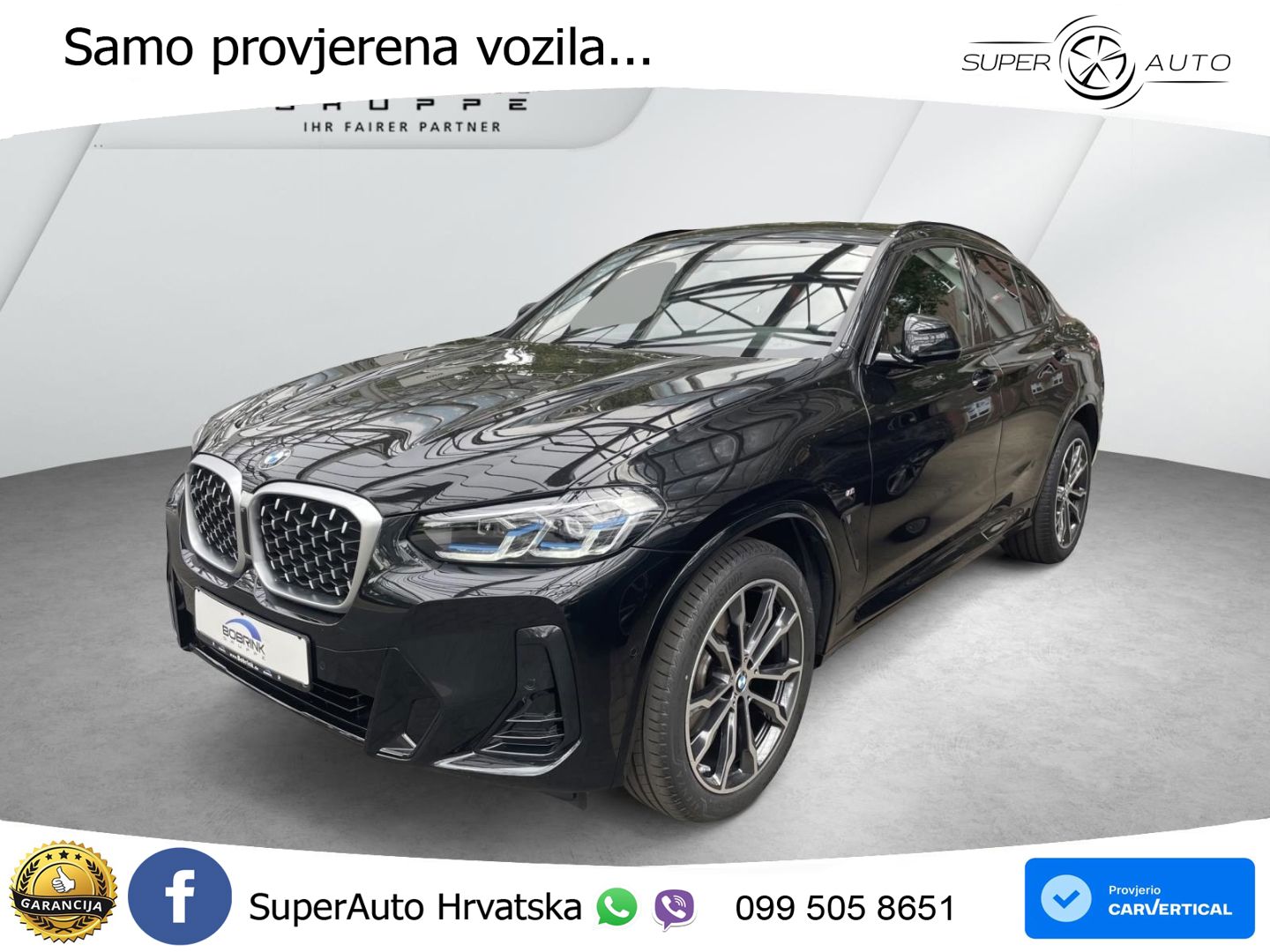 BMW X4 20d (190 KS) xDrive Steptronic M Sport LED+GR SJED+ACC