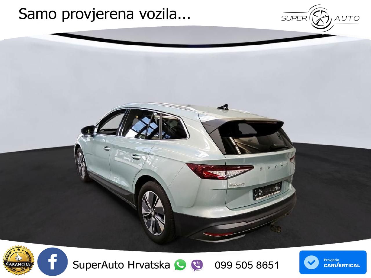 Škoda Enyaq iV 80x 82 kWh (265 KS) AWD Suite LED+GR SJED+ACC
