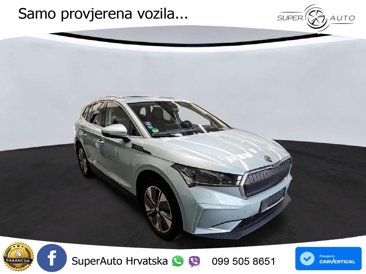 Škoda Enyaq iV 80x 82 kWh (265 KS) AWD Suite LED+GR SJED+ACC