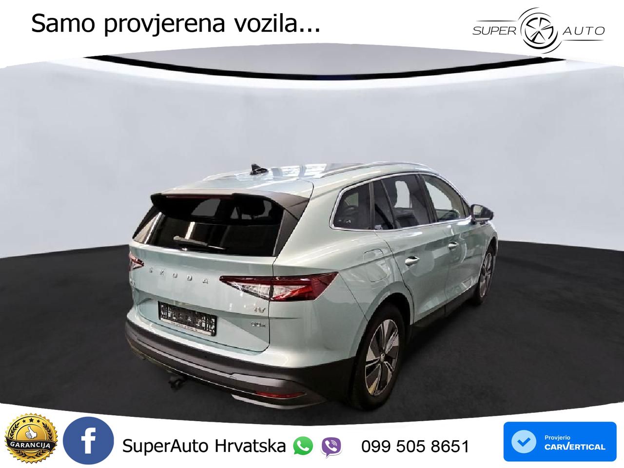 Škoda Enyaq iV 80x 82 kWh (265 KS) AWD Suite LED+GR SJED+ACC