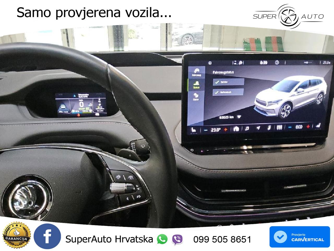 Škoda Enyaq iV 80x 82 kWh (265 KS) AWD Suite LED+GR SJED+ACC