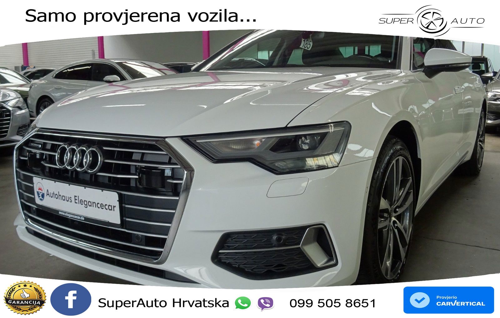 Audi A6 45 TDI V6 (245 KS) quattro ultra S tronic S line LED+GR SJED+ACC
