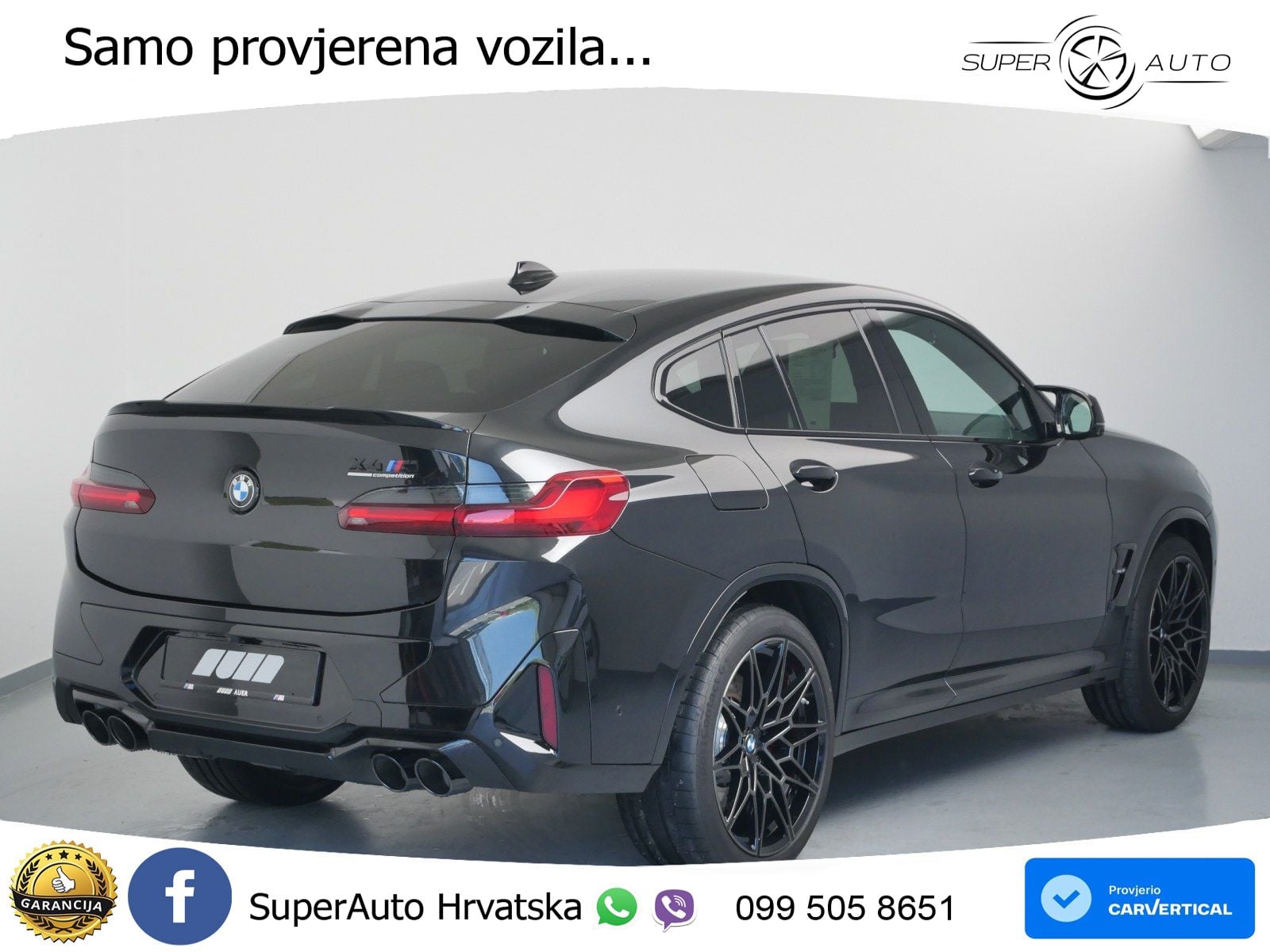 BMW X4 M Competition 3.0 (510 KS) xDrive Steptronic LED+GR SJED+ACC