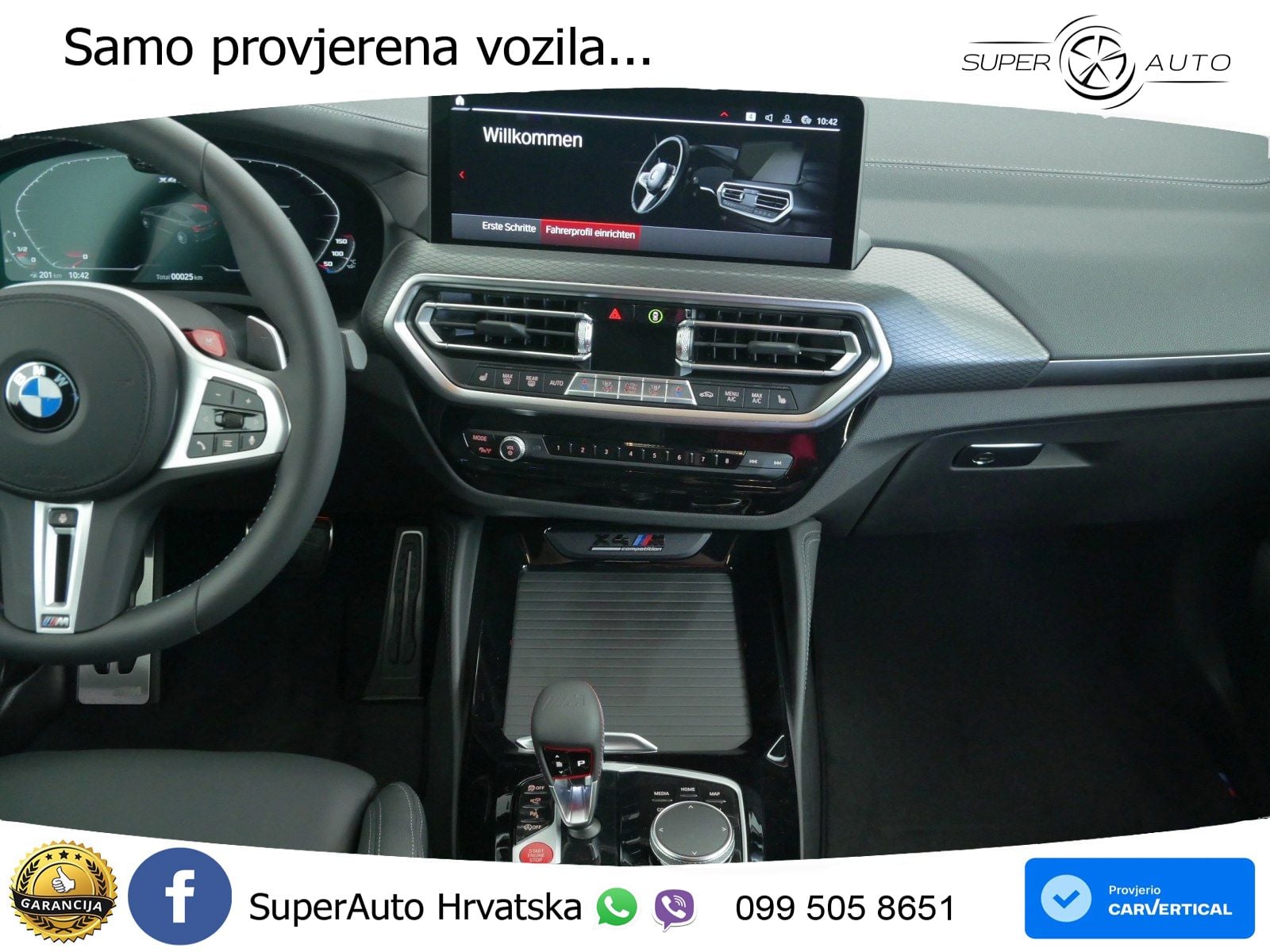 BMW X4 M Competition 3.0 (510 KS) xDrive Steptronic LED+GR SJED+ACC