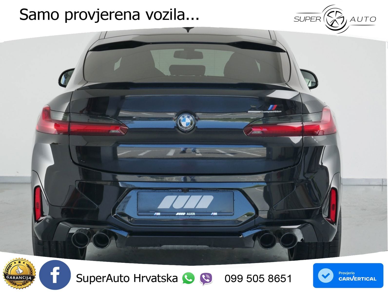 BMW X4 M Competition 3.0 (510 KS) xDrive Steptronic LED+GR SJED+ACC
