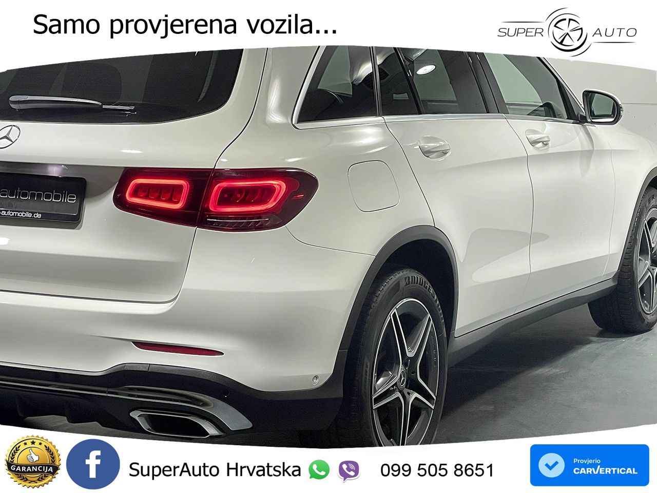 Mercedes GLC 220d (194 KS) 4MATIC G-TRONIC AMG LED+GR SJED+ACC