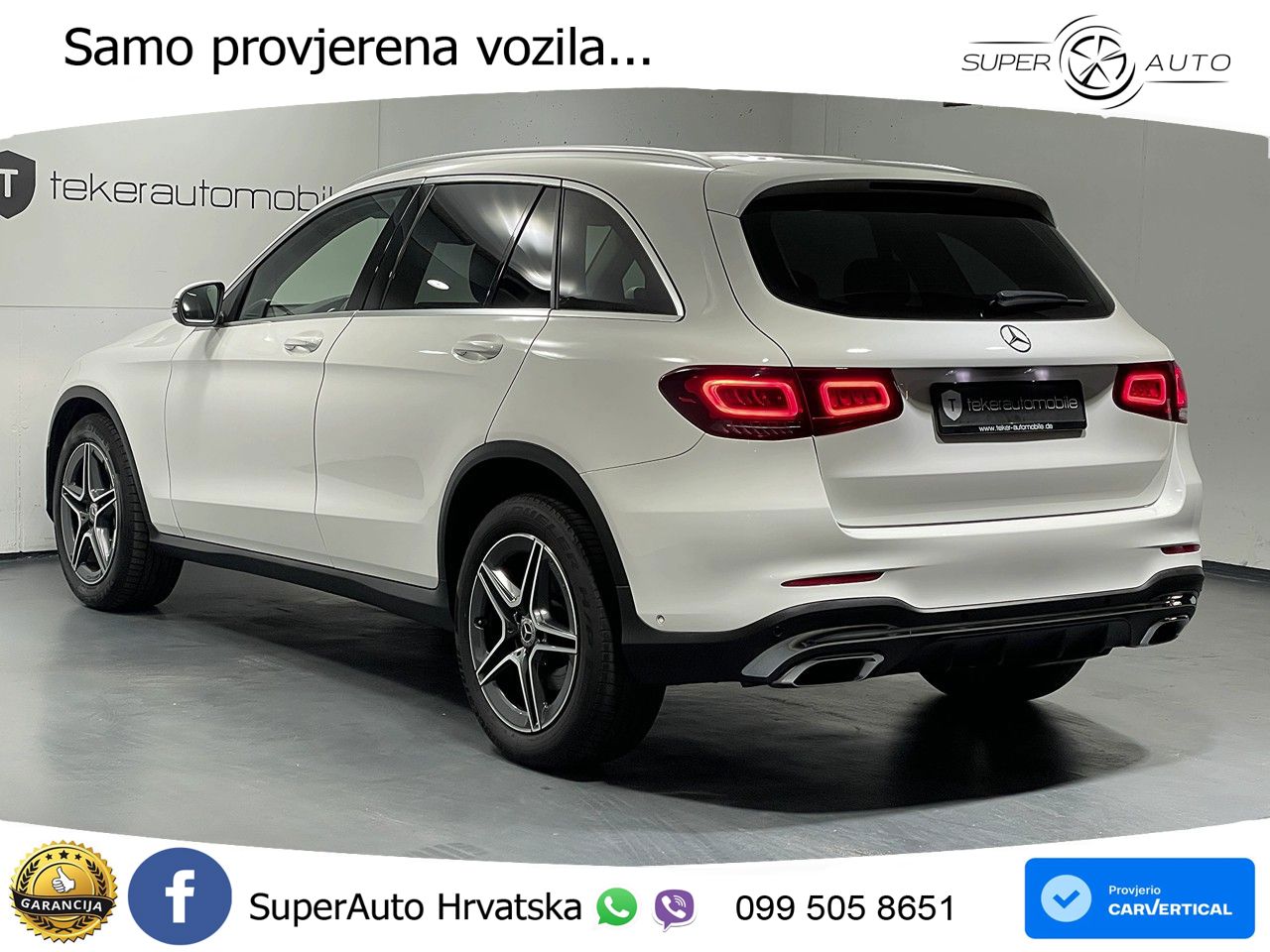 Mercedes GLC 220d (194 KS) 4MATIC G-TRONIC AMG LED+GR SJED+ACC