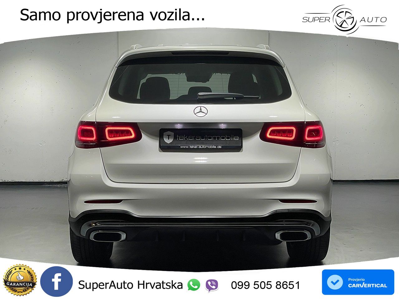 Mercedes GLC 220d (194 KS) 4MATIC G-TRONIC AMG LED+GR SJED+ACC