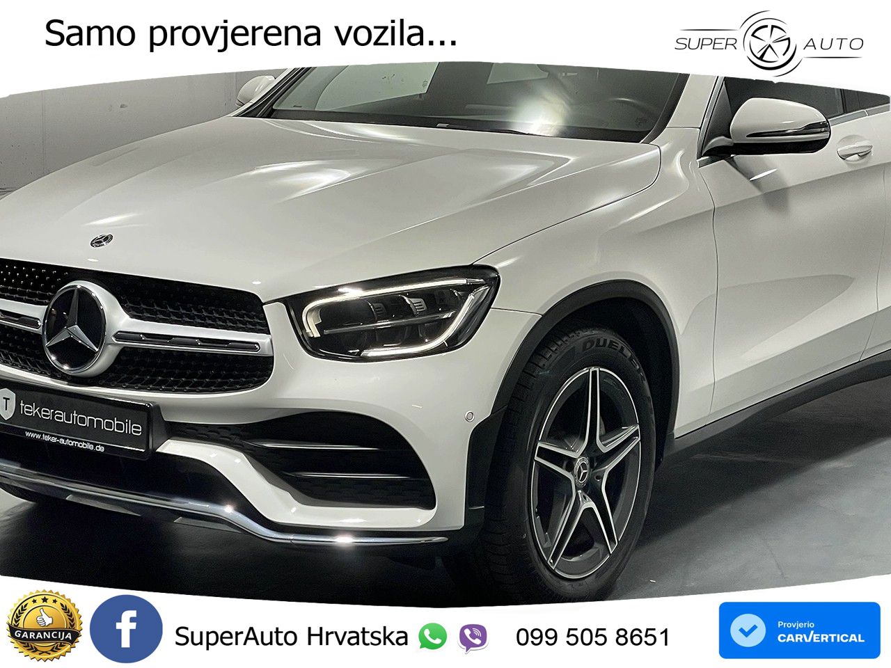 Mercedes GLC 220d (194 KS) 4MATIC G-TRONIC AMG LED+GR SJED+ACC