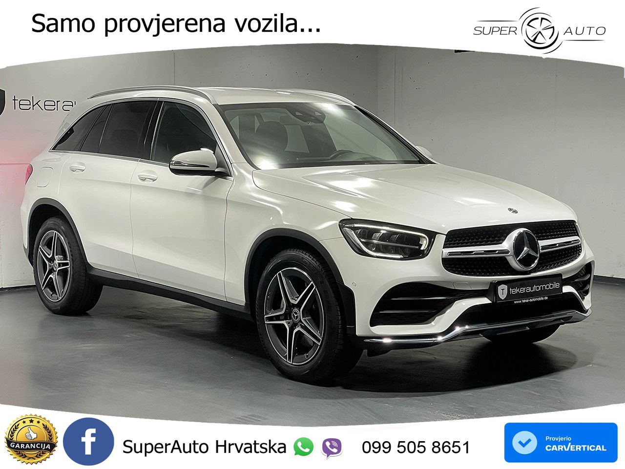Mercedes GLC 220d (194 KS) 4MATIC G-TRONIC AMG LED+GR SJED+ACC