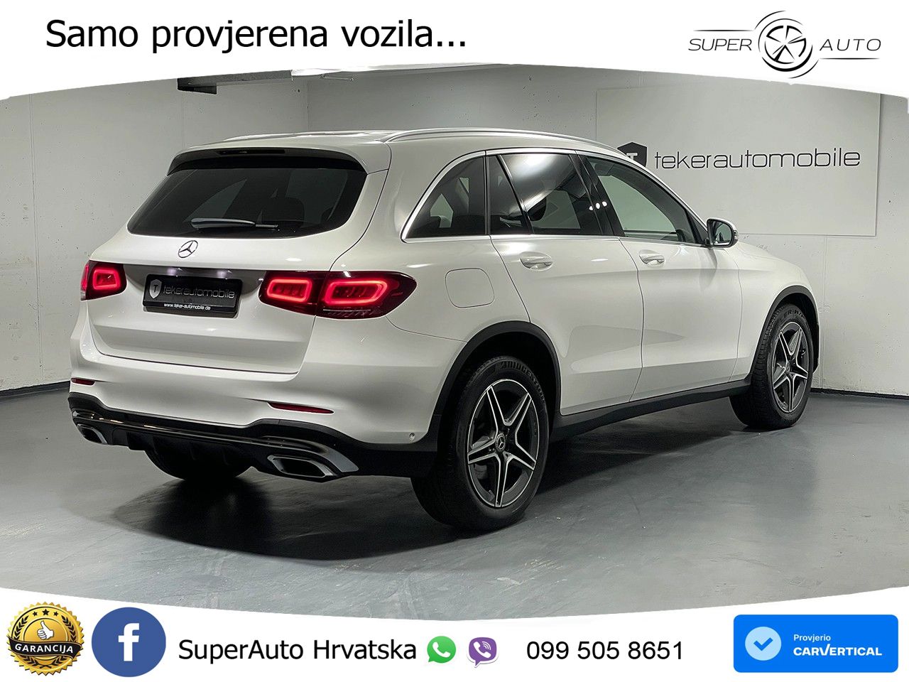 Mercedes GLC 220d (194 KS) 4MATIC G-TRONIC AMG LED+GR SJED+ACC