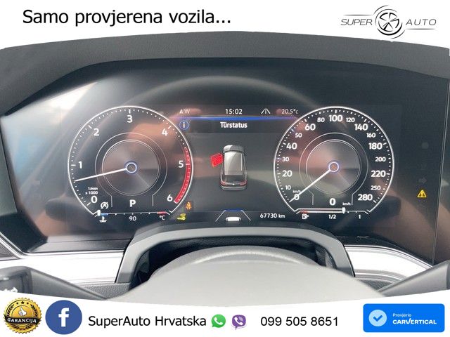 Volkswagen Touareg 3.0 V6 TDI (286 KS) 4MOTION Tiptronic R-Line ZRAČNI+ACC+GR SJED+KAM+PANO