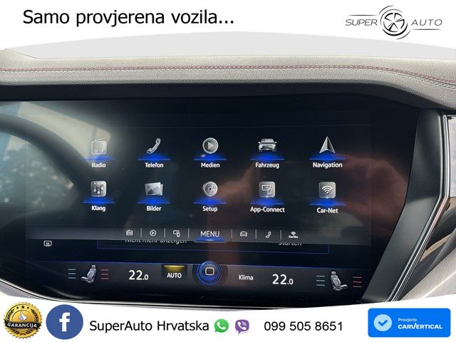 Volkswagen Touareg 3.0 V6 TDI (286 KS) 4MOTION Tiptronic R-Line ZRAČNI+ACC+GR SJED+KAM+PANO