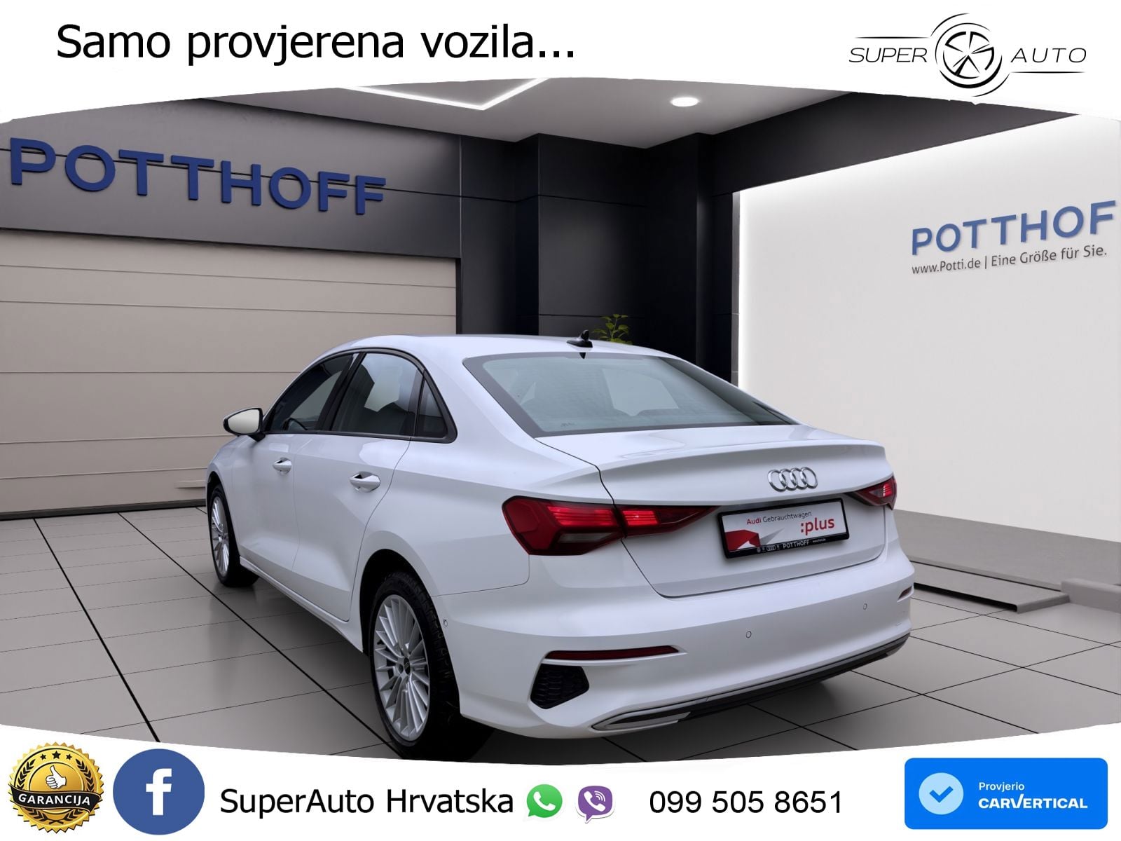 Audi A3 Limuzina 35 TDI (150 KS) S tronic advanced