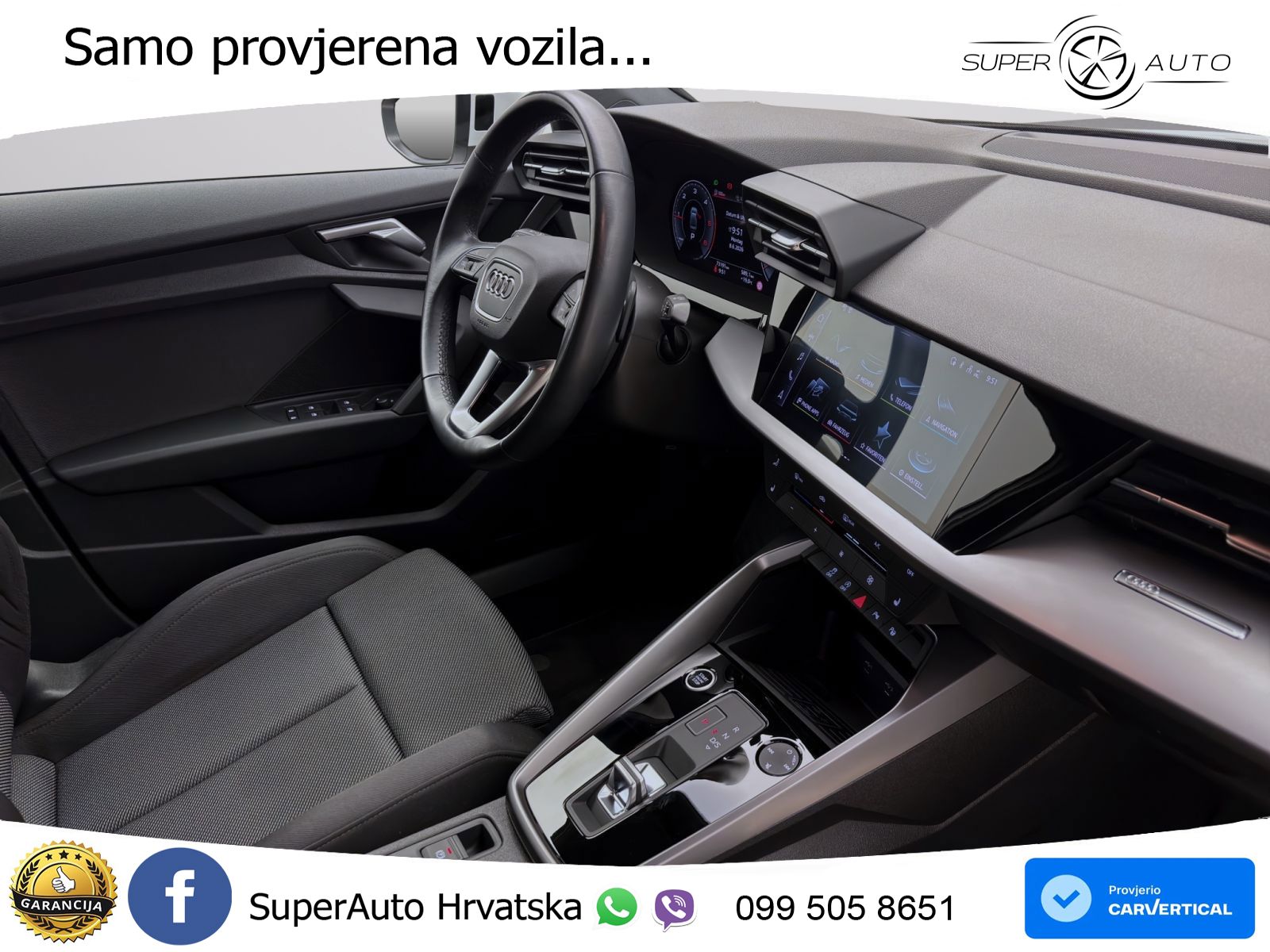Audi A3 Limuzina 35 TDI (150 KS) S tronic advanced