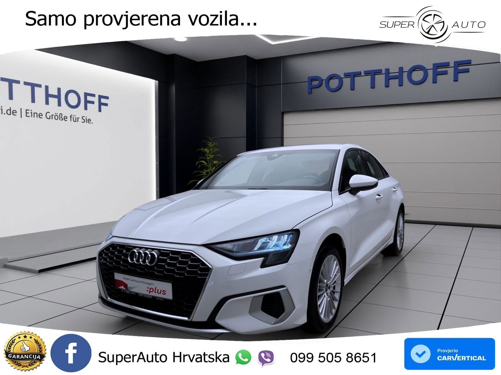 Audi A3 Limuzina 35 TDI (150 KS) S tronic advanced