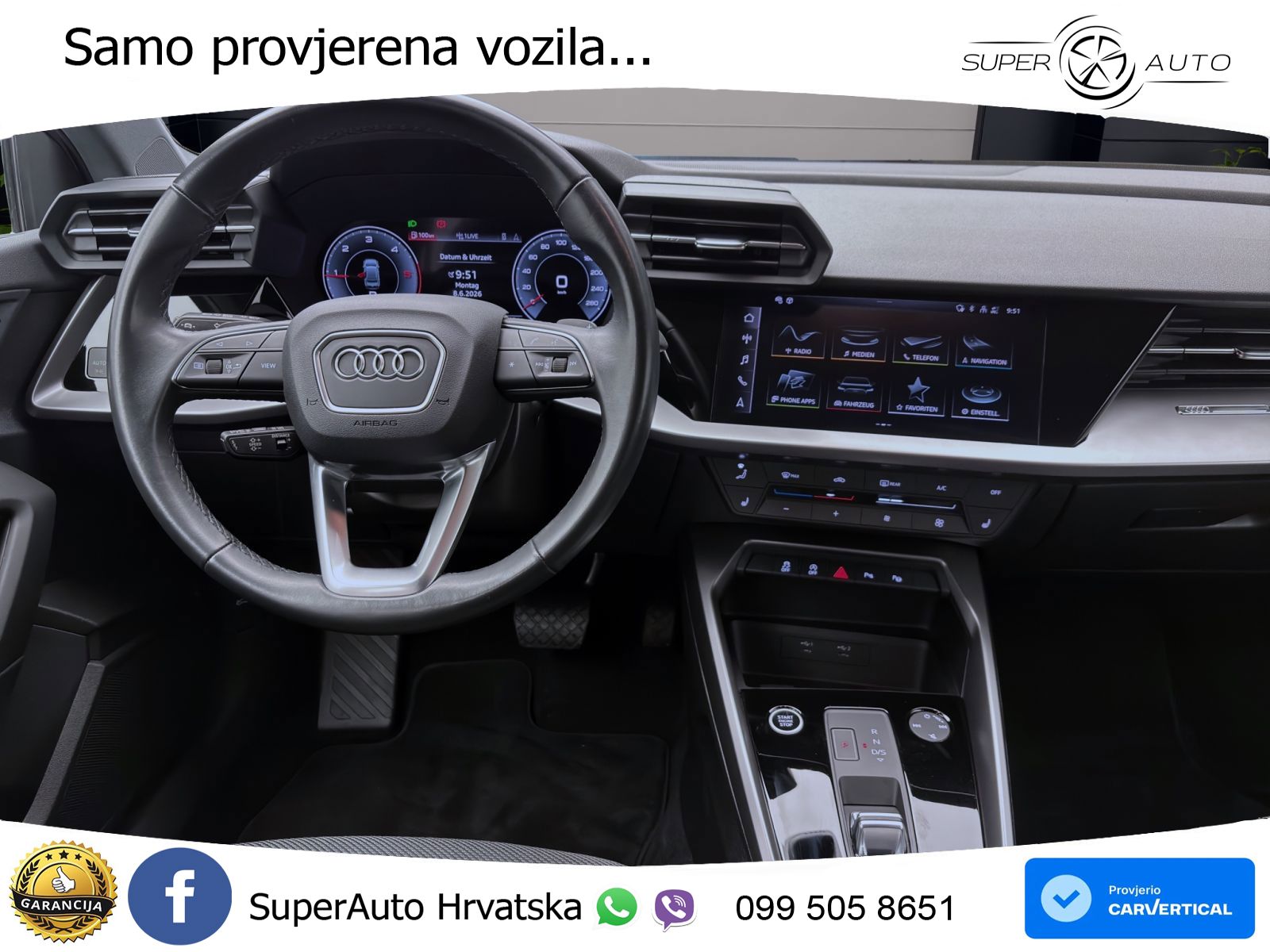 Audi A3 Limuzina 35 TDI (150 KS) S tronic advanced