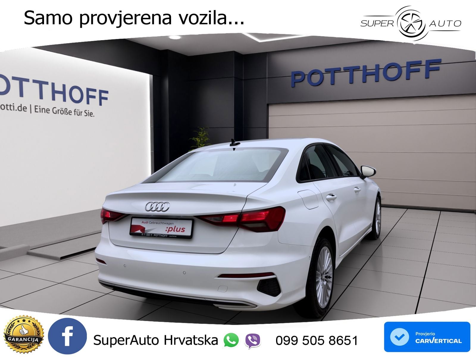 Audi A3 Limuzina 35 TDI (150 KS) S tronic advanced