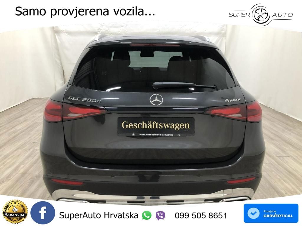 Mercedes GLC 200d (163 KS) 4MATIC 9G-TRONIC Avantgarde LED+GR SJED+ACC