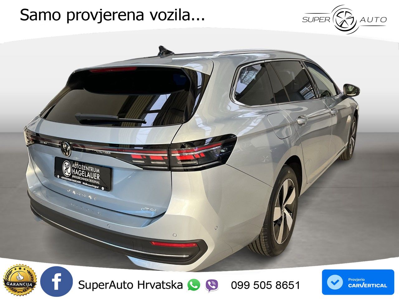 Volkswagen Passat Variant 1.5 eTSI (150 KS) DSG Business LED+GR SJED+ACC