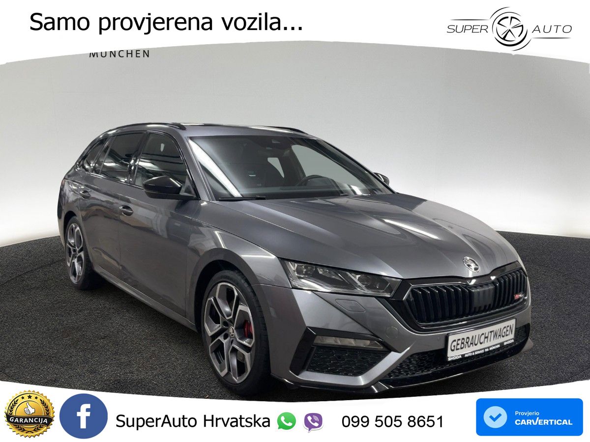 Škoda Octavia Combi RS 2.0 TSI (245 KS) DSG LED+GR SJED+ACC