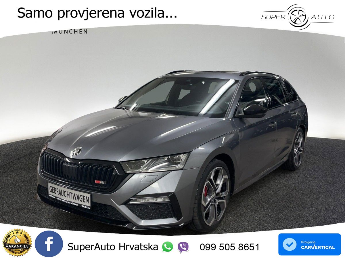 Škoda Octavia Combi RS 2.0 TSI (245 KS) DSG LED+GR SJED+ACC