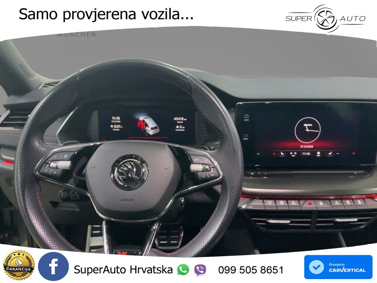 Škoda Octavia Combi RS 2.0 TSI (245 KS) DSG LED+GR SJED+ACC