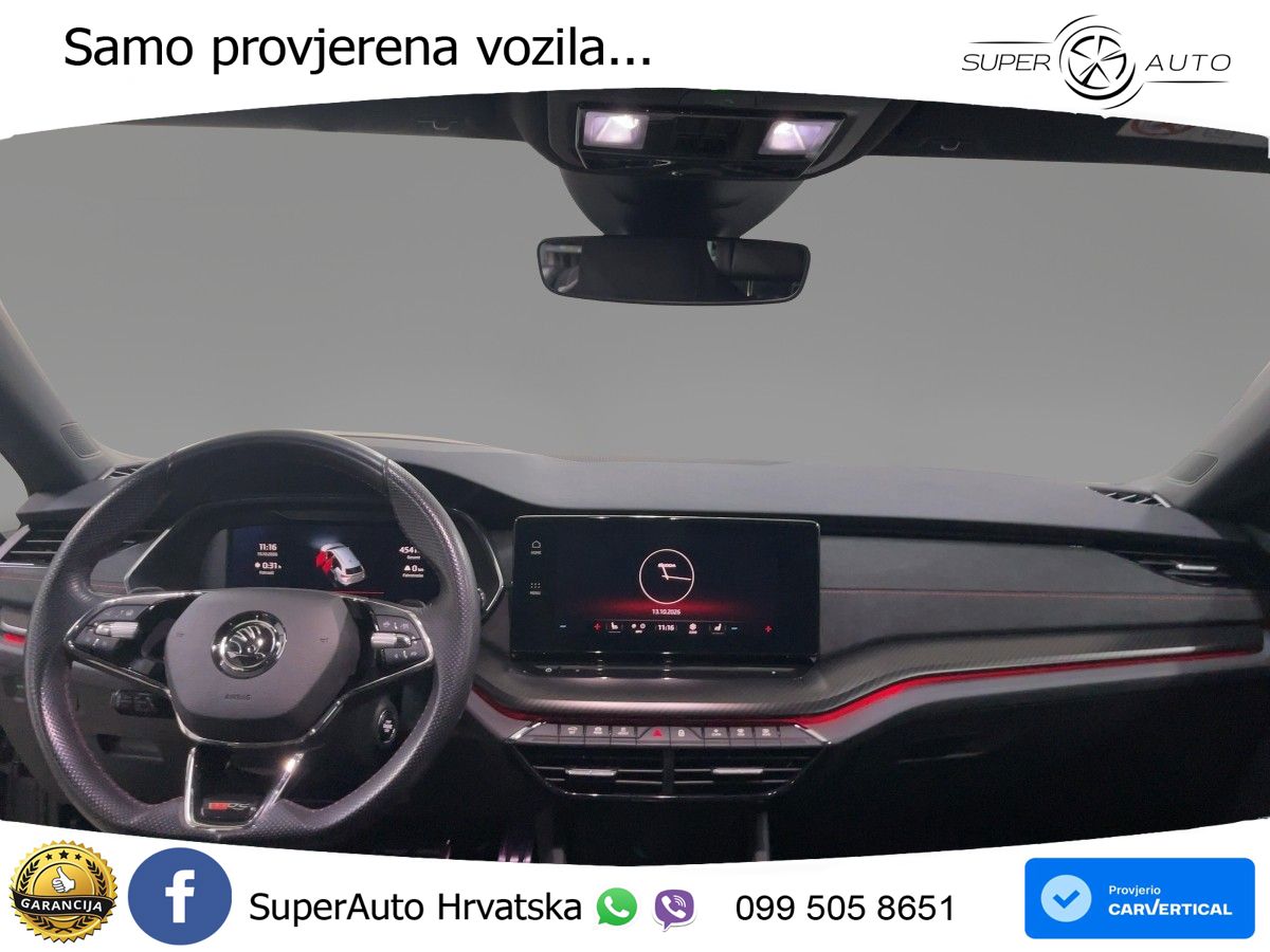 Škoda Octavia Combi RS 2.0 TSI (245 KS) DSG LED+GR SJED+ACC