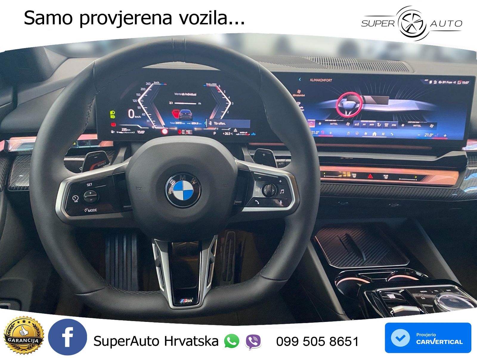 BMW 520d Touring (197 KS) xDrive Steptronic M Sport LED+GR SJED+ACC