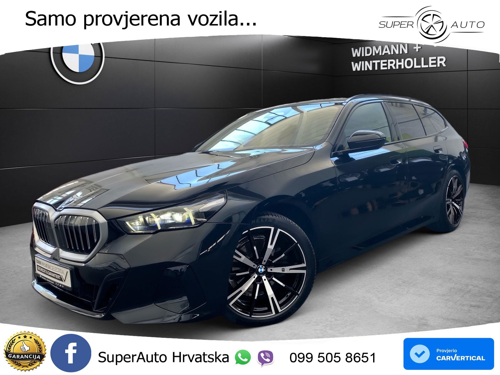 BMW 520d Touring (197 KS) xDrive Steptronic M Sport LED+GR SJED+ACC