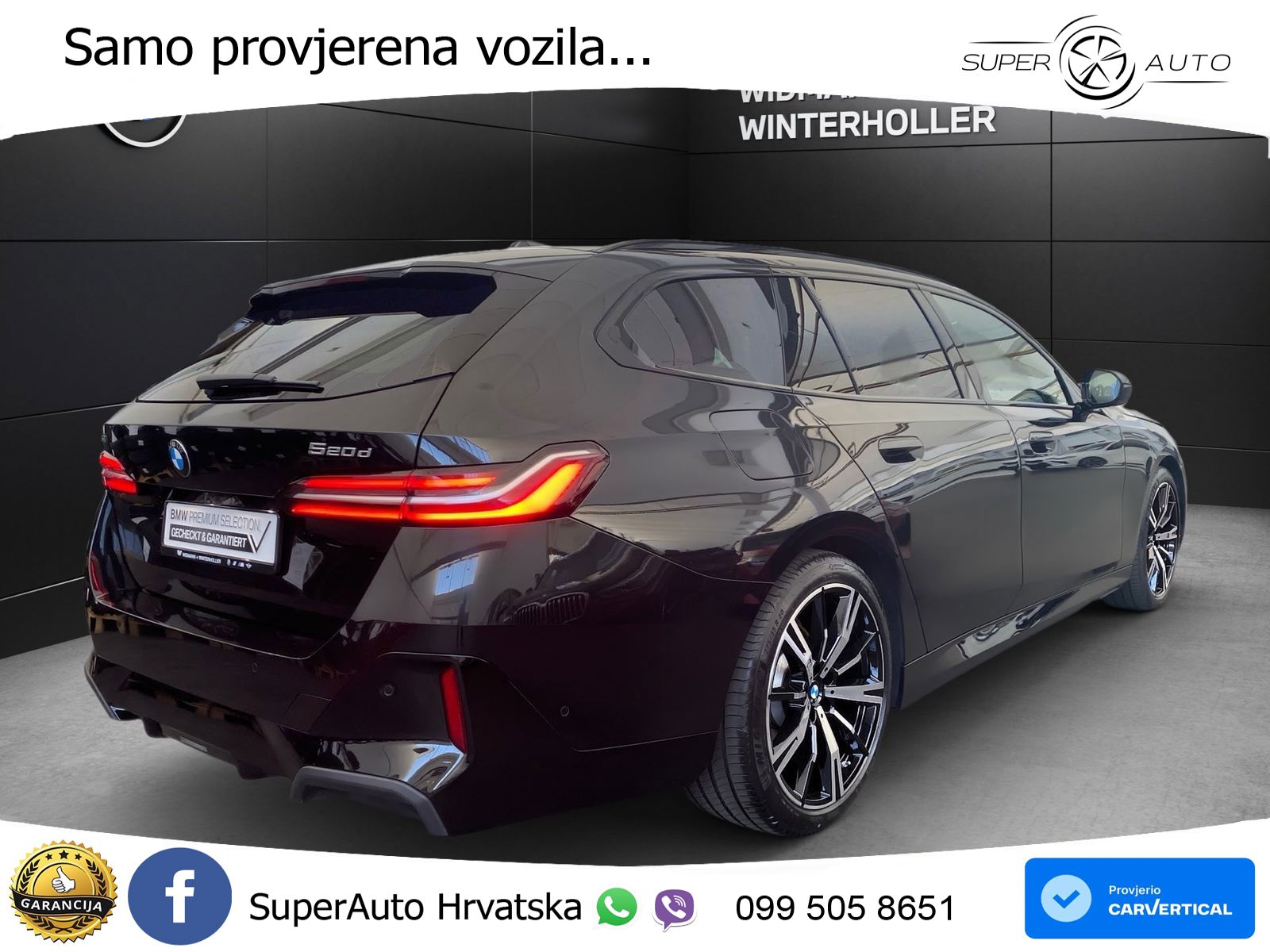 BMW 520d Touring (197 KS) xDrive Steptronic M Sport LED+GR SJED+ACC