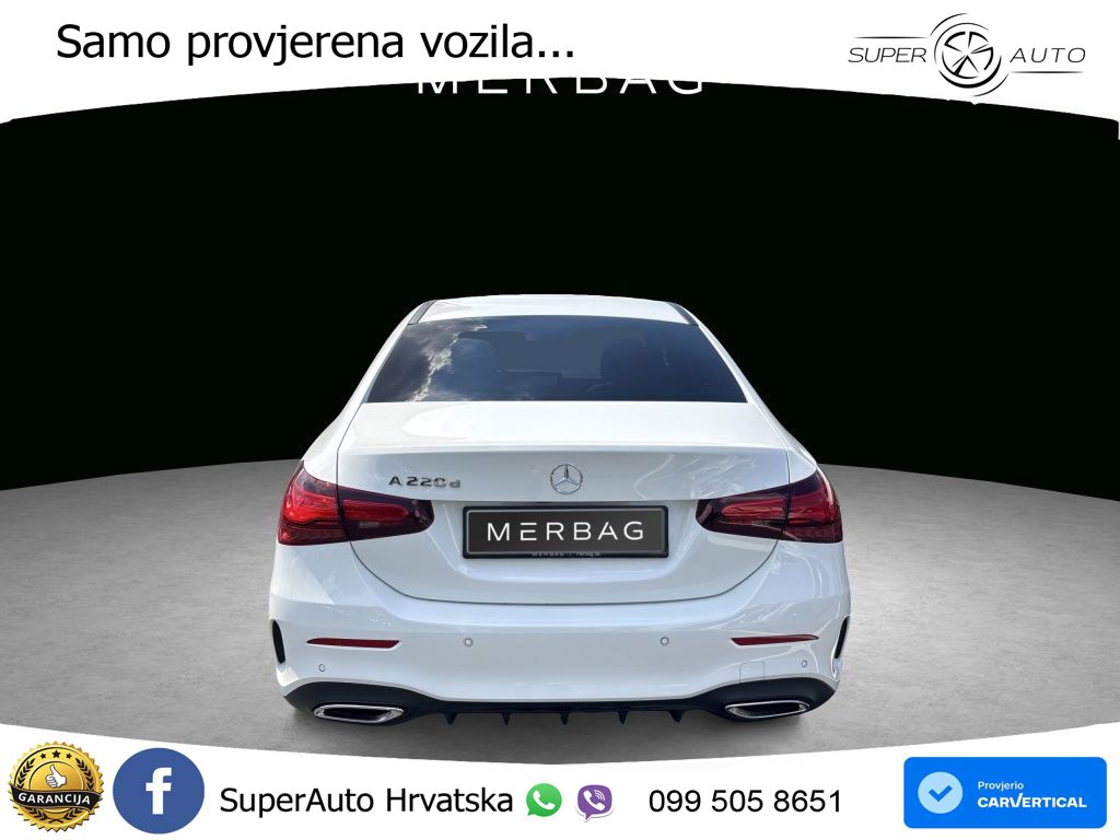 Mercedes-Benz A 220d 8G-DCT AMG LED+GR SJED+ACC