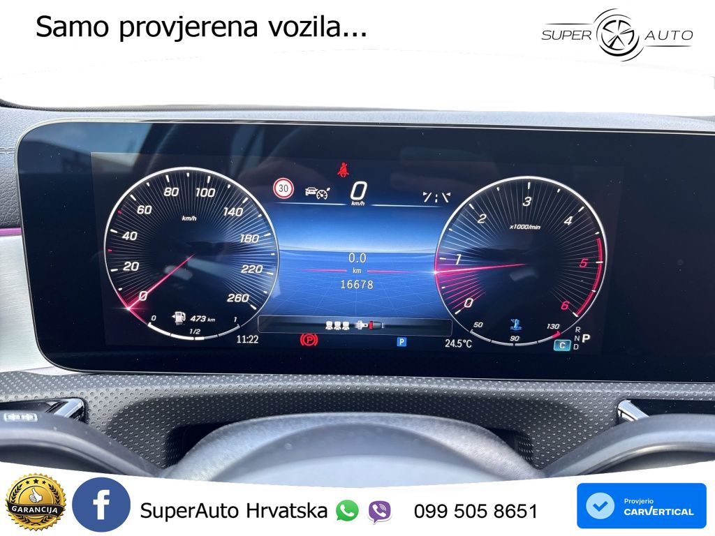 Mercedes-Benz A 220d 8G-DCT AMG LED+GR SJED+ACC