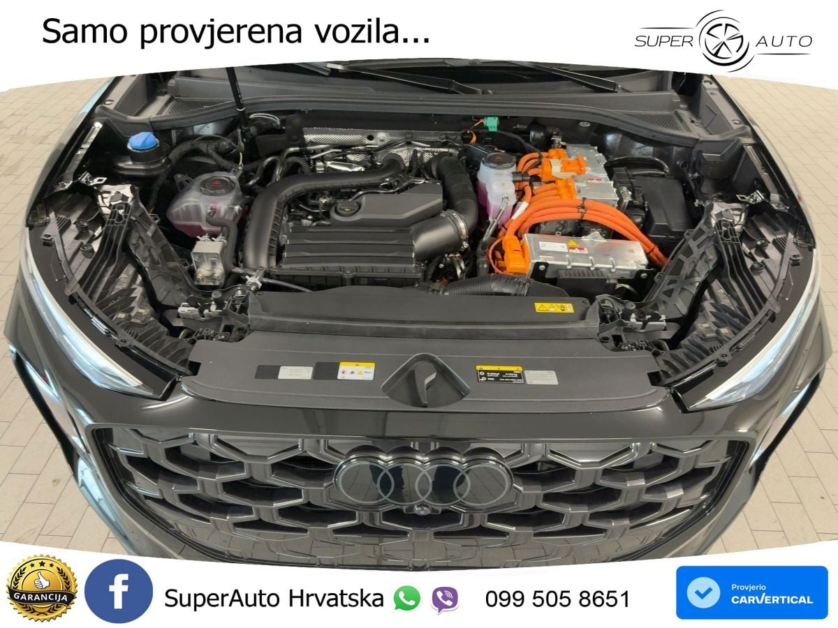 Audi Q3 Sportback 1.5 TFSIe (272 KS) S tronic LED+GR SJED+ACC