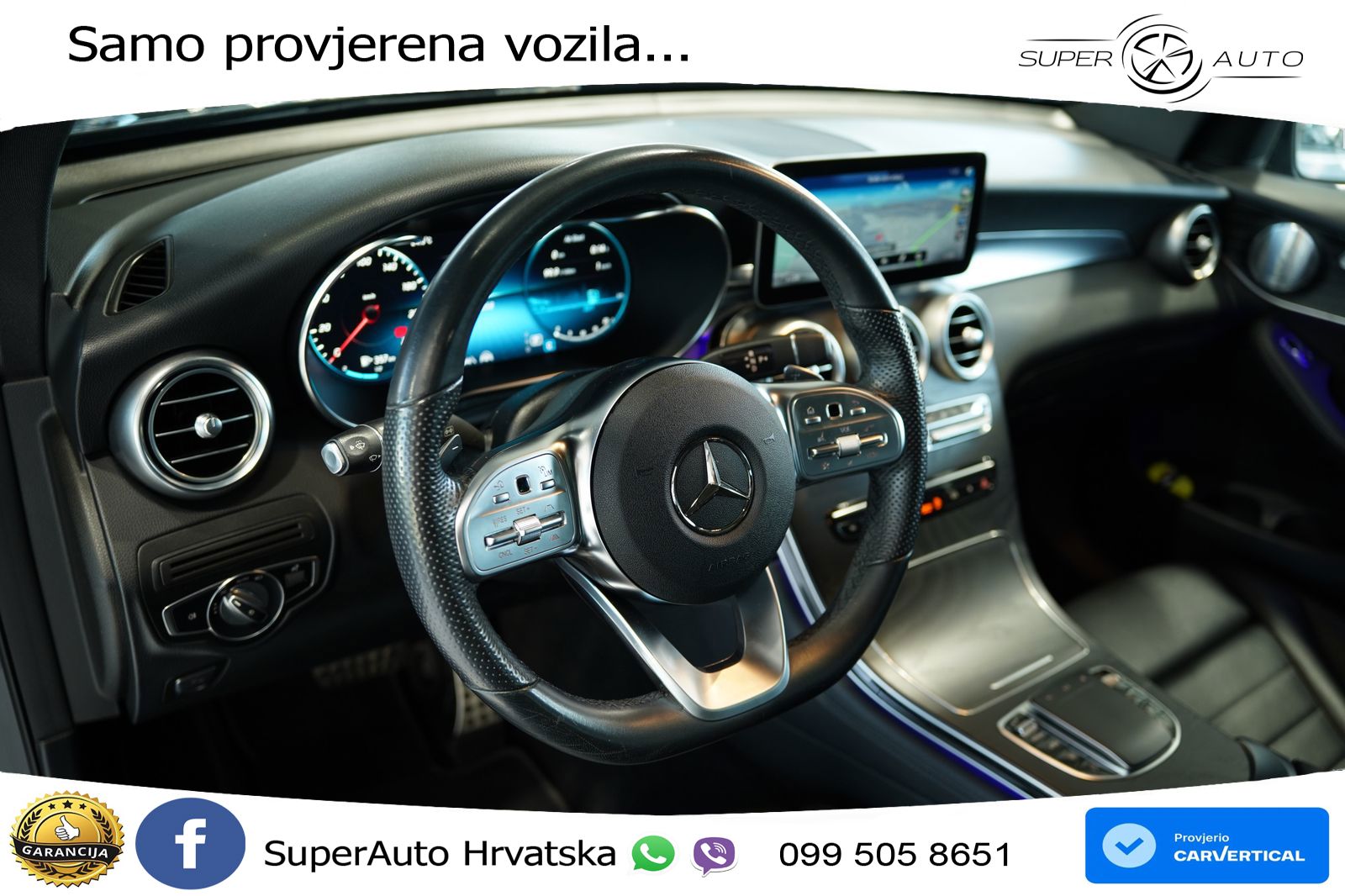 Mercedes GLC 220d (194 KS) 4MATIC G-TRONIC AMG LED+GR SJED+ACC