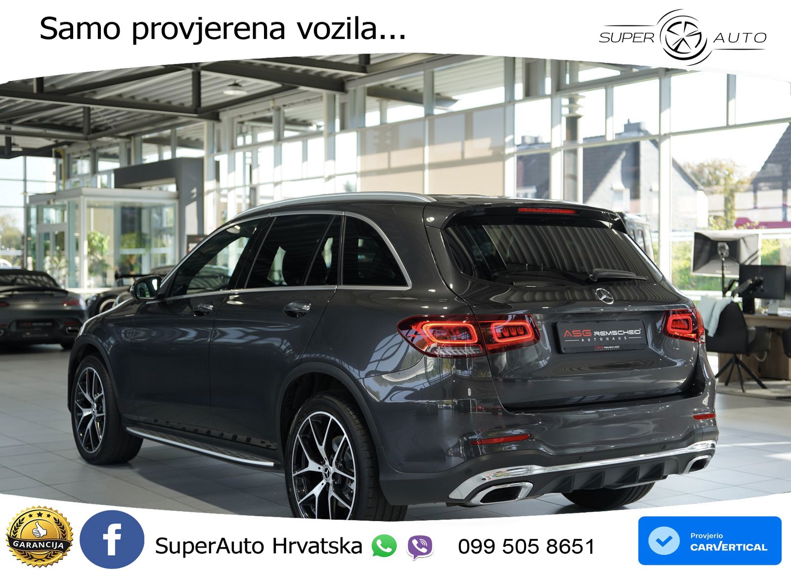 Mercedes GLC 220d (194 KS) 4MATIC G-TRONIC AMG LED+GR SJED+ACC
