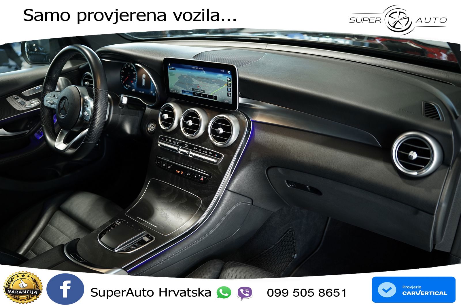 Mercedes GLC 220d (194 KS) 4MATIC G-TRONIC AMG LED+GR SJED+ACC