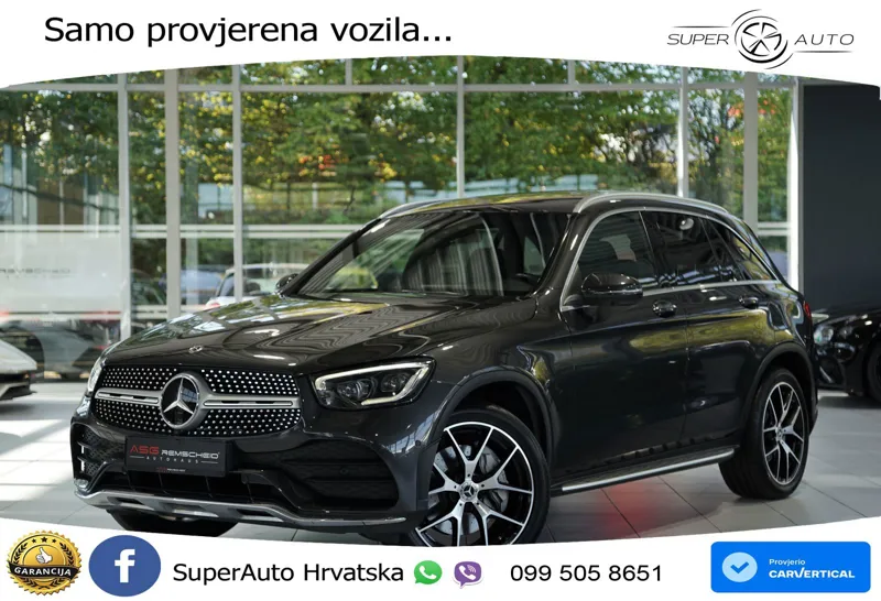 Mercedes GLC 220d (194 KS) 4MATIC G-TRONIC AMG LED+GR SJED+ACC