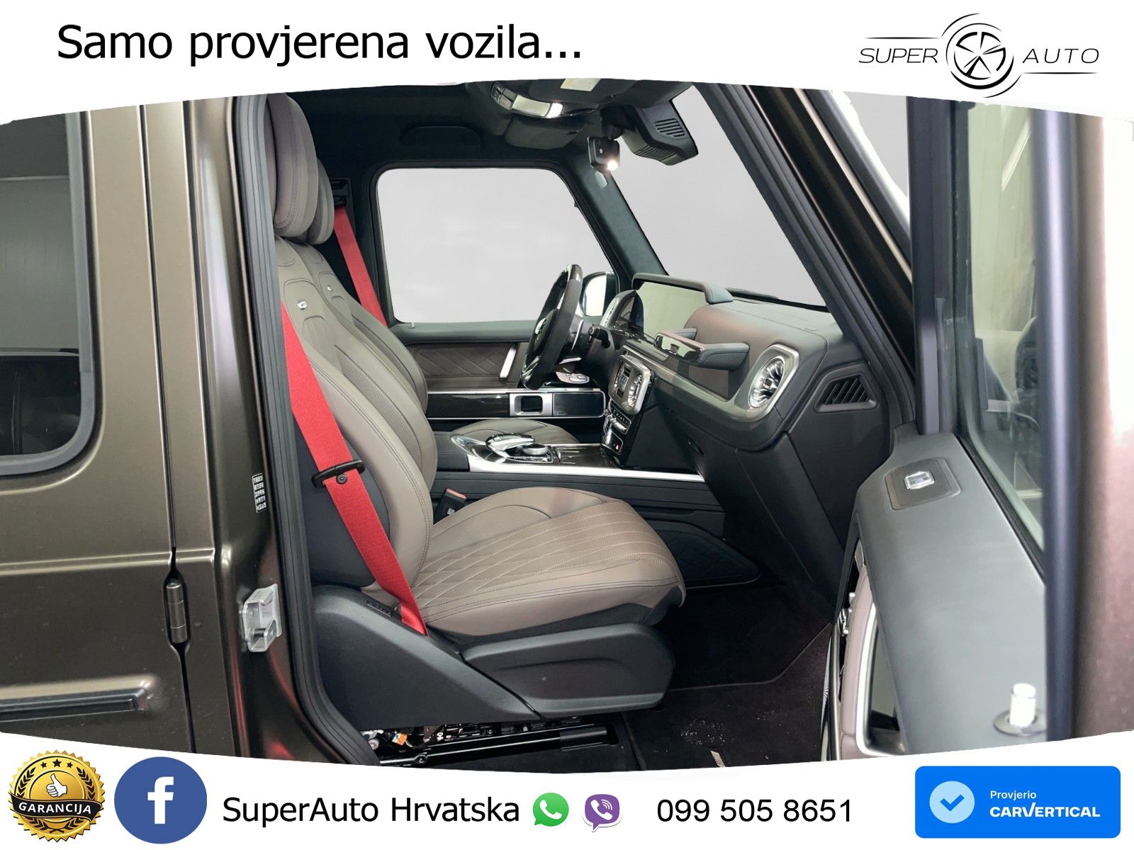 Mercedes AMG G 63 Long V8 (585 KS) 4MATIC 9G-TRONIC AMG SPEEDSHIFT PLUS Manufaktur LED+GR SJED+ACC