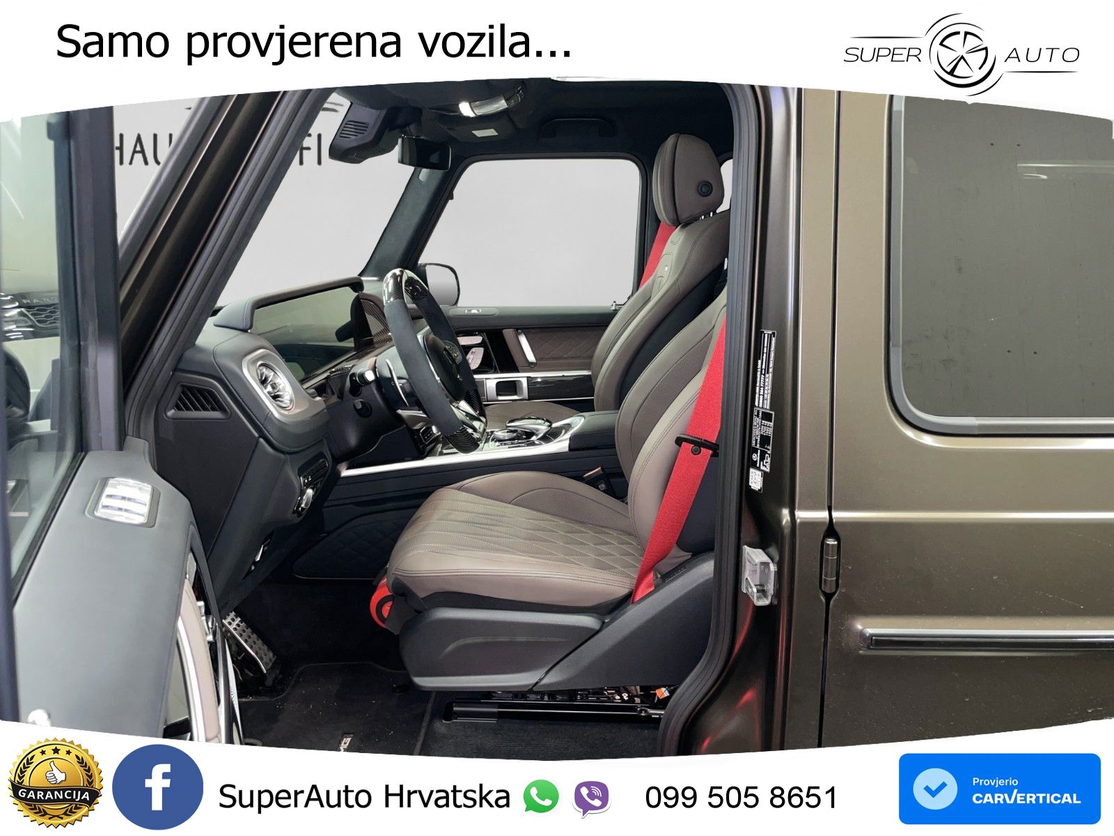 Mercedes AMG G 63 Long V8 (585 KS) 4MATIC 9G-TRONIC AMG SPEEDSHIFT PLUS Manufaktur LED+GR SJED+ACC