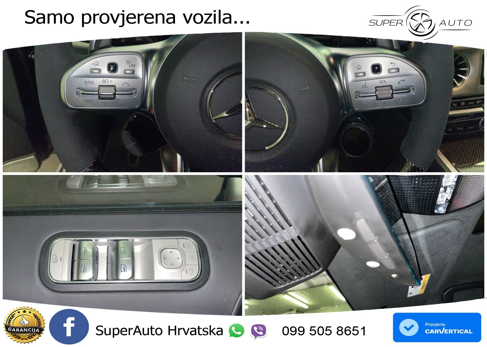 Mercedes AMG G 63 Long V8 (585 KS) 4MATIC 9G-TRONIC AMG SPEEDSHIFT PLUS Manufaktur LED+GR SJED+ACC