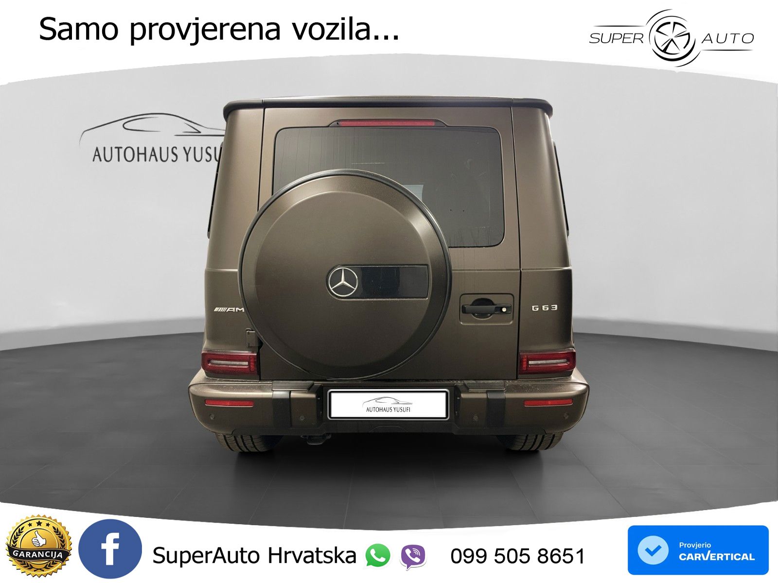 Mercedes AMG G 63 Long V8 (585 KS) 4MATIC 9G-TRONIC AMG SPEEDSHIFT PLUS Manufaktur LED+GR SJED+ACC