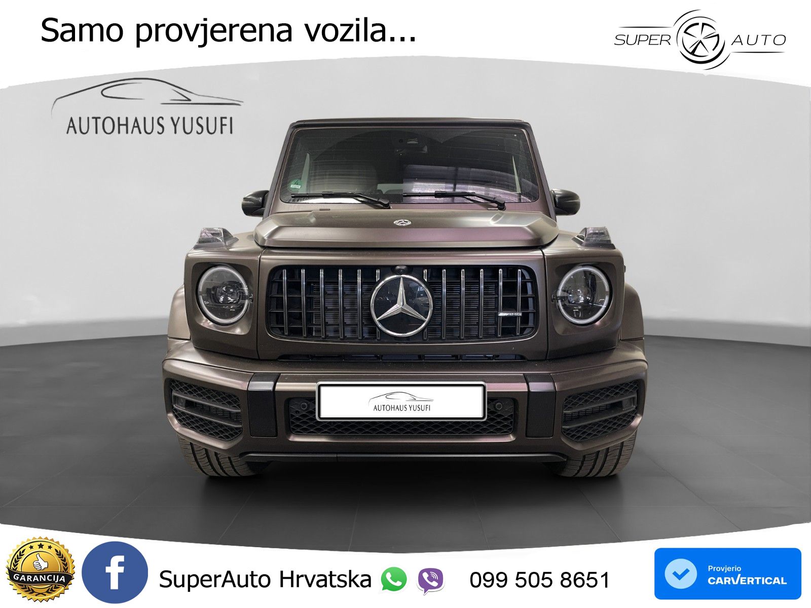 Mercedes AMG G 63 Long V8 (585 KS) 4MATIC 9G-TRONIC AMG SPEEDSHIFT PLUS Manufaktur LED+GR SJED+ACC