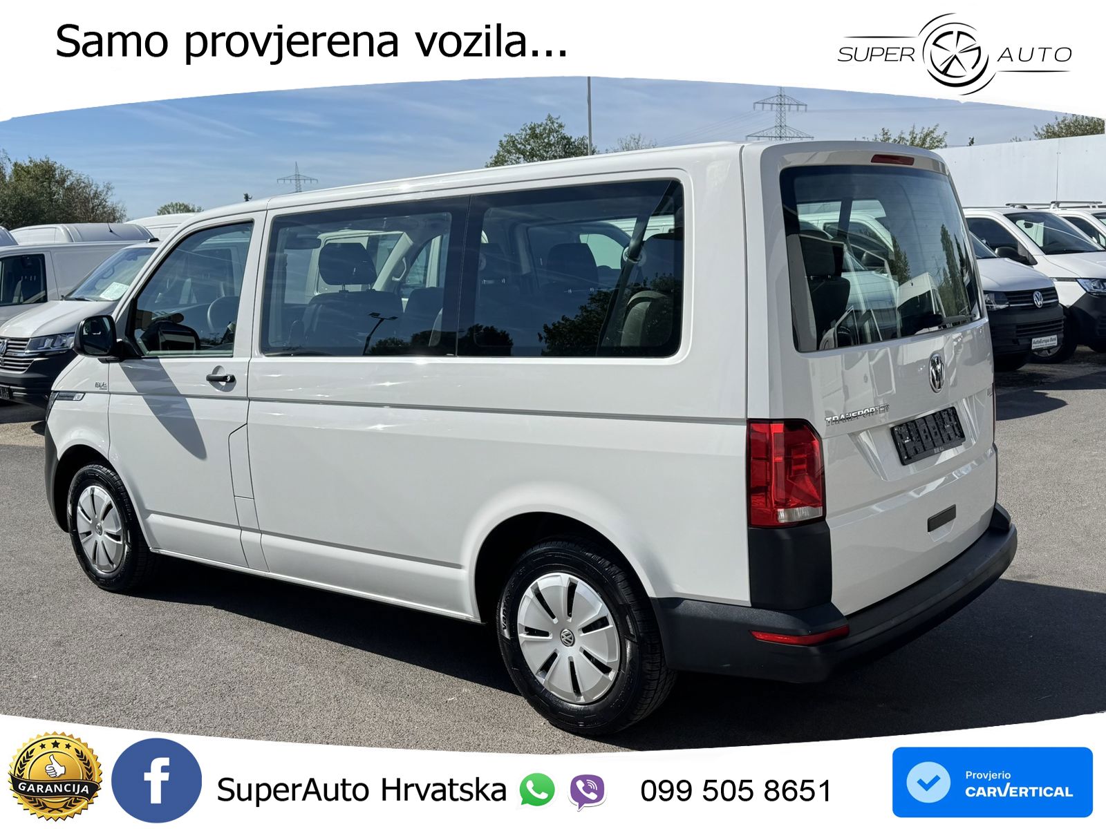 Volkswagen T6 Kombi /Transporter 6.1 Klima vo u. hi*PDC 110 KS