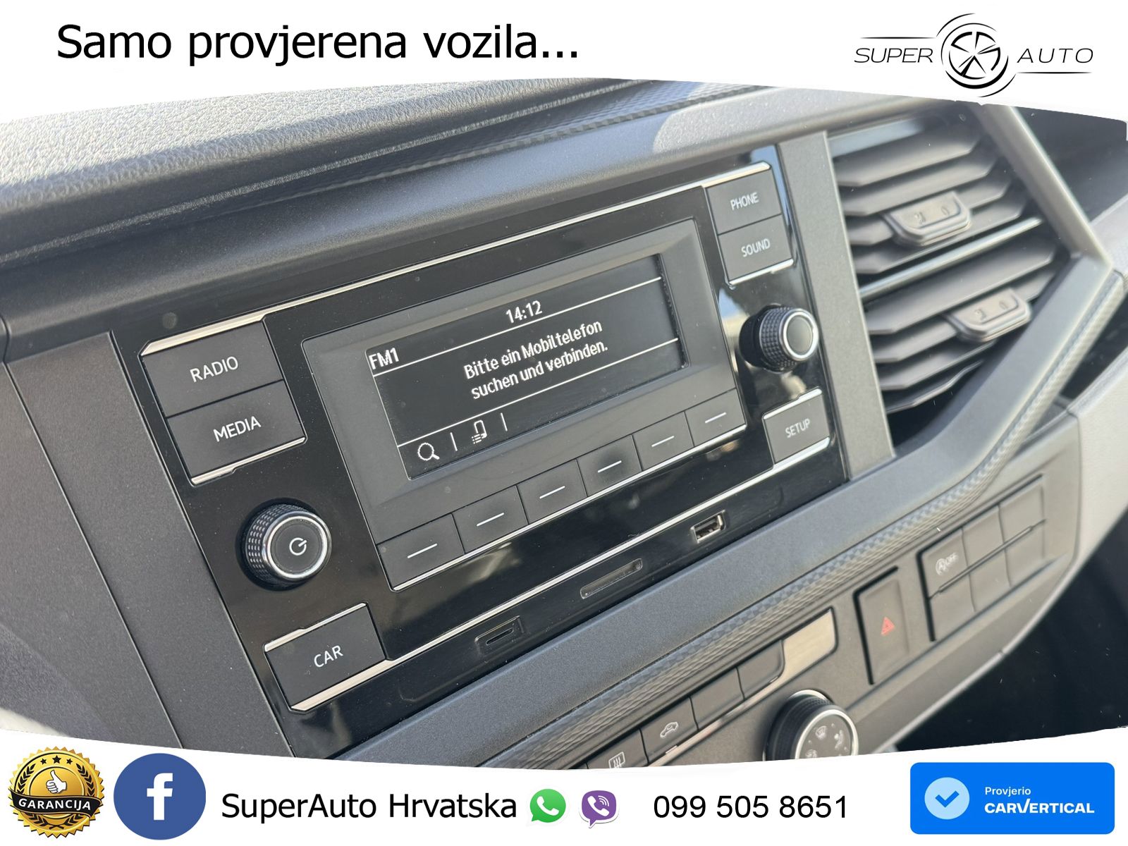 Volkswagen T6 Kombi /Transporter 6.1 Klima vo u. hi*PDC 110 KS