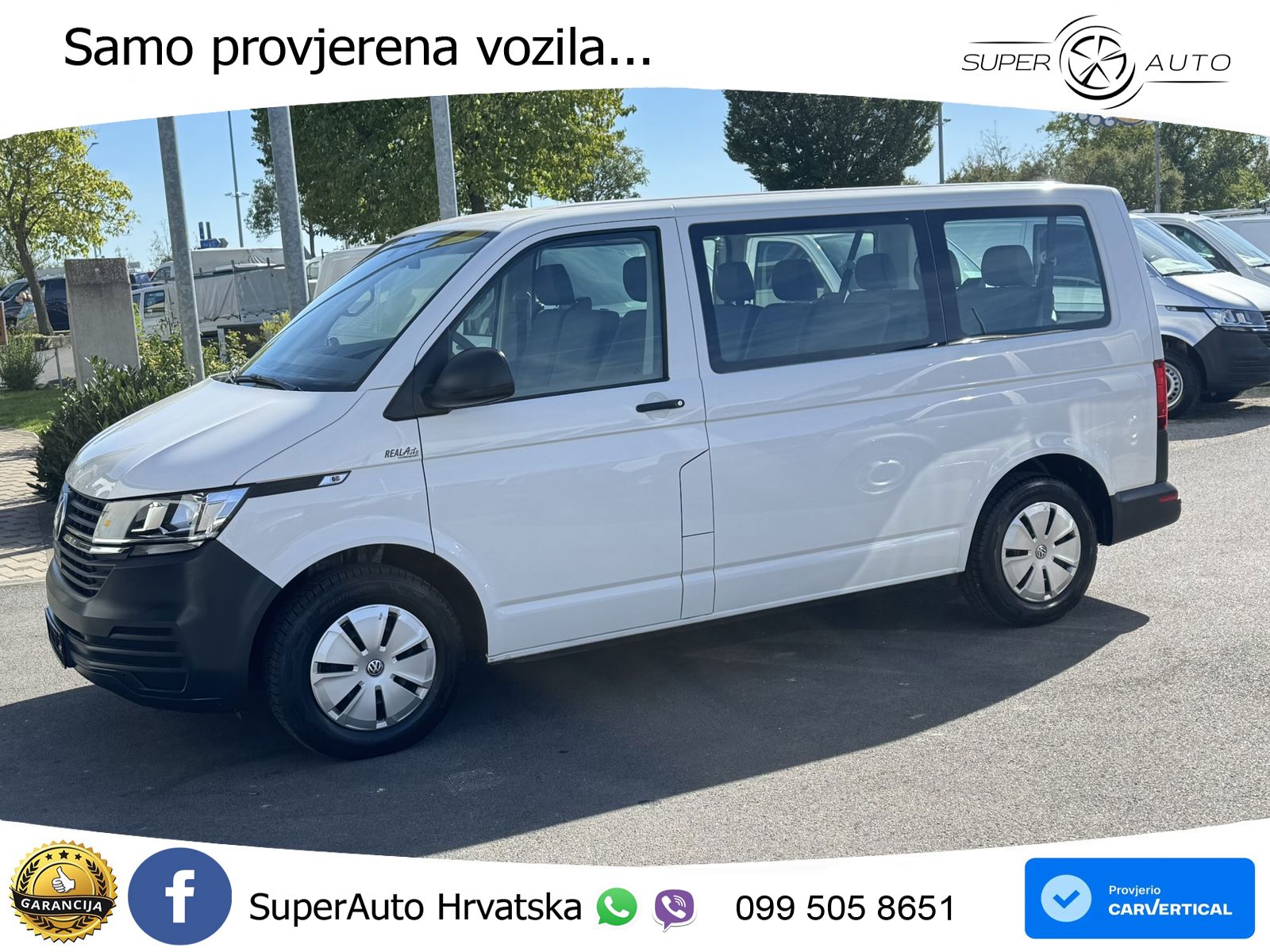 Volkswagen T6 Kombi /Transporter 6.1 Klima vo u. hi*PDC 110 KS